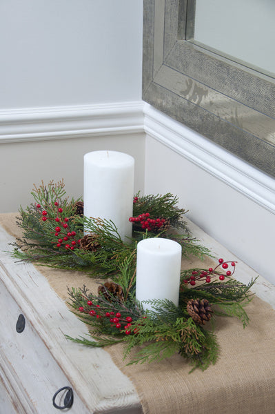 Cedar & Berry Candle Rings